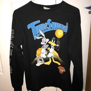 Long Sleeve Tune Squad top